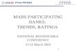 MABS PARTICIPATING BANKS:  TRENDS, RATINGS