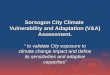 Sorsogon  City Climate  Vulnerability and Adaptation (V&A)  Assessment