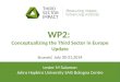 WP2 :  Conceptualizing  the Third Sector in  Europe Update Brussels |  July 20-21,2014