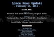 Space News Update - February 14, 2014 -