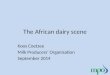 The African dairy scene