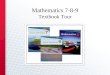 Mathematics 7-8-9 Textbook Tour