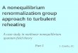 A nonequilibrium renormalization group approach to turbulent reheating