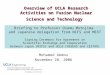 Overview of UCLA Research Activities on Fusion Nuclear Science and Technology
