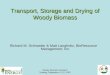 Transport, Storage and Drying of Woody Biomass