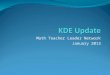 KDE Update