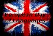 European  Day of  Languages