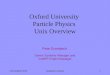 Oxford University  Particle Physics  Unix Overview