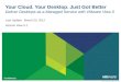 Your Cloud. Your Desktop. Just Got Better Deliver Desktops as a Managed Service with VMware View 5