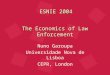 The Economics of Law Enforcement