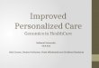 Improved Personalized Care Genomics in HealthCare
