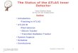The Status of the ATLAS Inner Detector Hans-Günther Moser for the ATLAS Collaboration