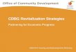 CDBG Revitalization Strategies