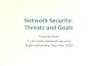 Network Security: Threats and Goals
