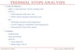 THERMAL STEPS ANALYSIS