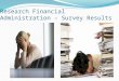 Research Financial Administration – Survey Results