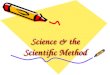 Science & the Scientific Method