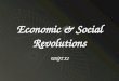 Economic & Social Revolutions