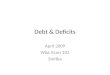 Debt & Deficits