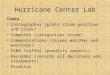 Hurricane Center Lab