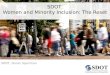 SDOT  Women and Minority Inclusion: The Reset