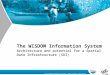 The WISDOM Information System Architecture and potential for a Spatial Data  Infrastructure (SDI)