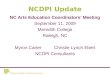 NCDPI Update