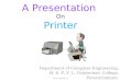 A Presentation  On Printer