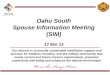 Oahu South Spouse Information Meeting (SIM) 13 Mar 13