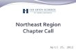 Northeast Region Chapter Call