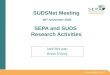 SUDSNet Meeting 30 th  November 2005 SEPA and SUDS  Research Activities