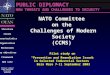 NATO Committee  on the  Challenges of Modern Society (CCMS)