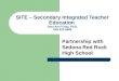 SITE – Secondary Integrated Teacher Education  Jean Ann Foley, Ph.D. 928-523-6998