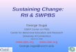 Sustaining Change: RtI & SWPBS