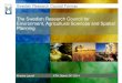 The Swedish Research Council for Environment, Agricultural Sciences and Spatial Planning