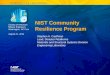 NIST Community Resilience Program