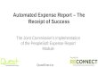Automated Expense Report – The Receipt of Success