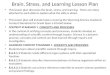 Brain, Stress, and Learning Lesson Plan
