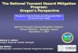 The National Tsunami Hazard Mitigation Program:  Oregon’s Perspective