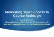 Measuring Your Success in Course Redesign