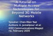 A Tutorial on  Multiple Access Technologies for  Beyond 3G Mobile Networks