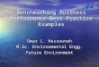 Benchmarking Business Performance Best Practice Examples