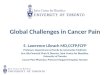 Global Challenges in Cancer  Pain