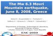 The Mw 6.3  Movri  Mountain earthquake, June 8, 2008, Greece