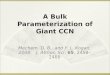 A Bulk Parameterization of Giant CCN
