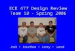 ECE 477 Design Review Team 10    Spring 2006