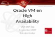 Oracle VM en High Availability
