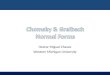 Chomsky & Greibach  Normal Forms