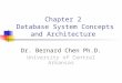 Chapter 2  Database System Concepts and Architecture