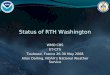 Status of RTH Washington
